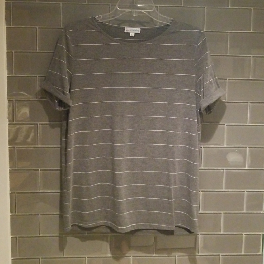 Striped Boyfriend Tee